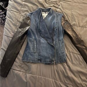 Dakota Collective Denim and Leather Jacket